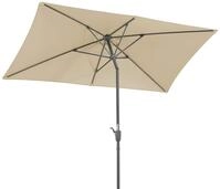 Schneider Sonnenschirm Tunis, natur, 270 x 150 cm rechteckig, 742-02, Gestell Stahl,