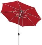 Schneider Sonnenschirm Venedig, rot, 270 cm rund, 683-77, Gestell Aluminium,