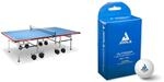 JOOLA 11650 Tischtennistisch ALUTERNA - Profi Outdoor Tischtennisplatte Wetterfest 6