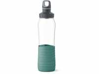 Emsa N31003 Drink2Go Glas Trinkflasche | Fassungsvermögen: 0,7 Liter