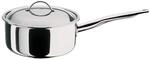 Steelpan met deksel &Oslash;160mm 1.40 Ltr Spring 0285510616 Cristal