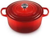Le Creuset Signature Gusseisen-Br&auml;ter mit Deckel, &Oslash; 28 cm, Rund, F&uuml;r alle