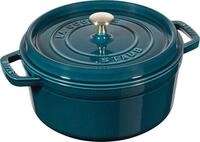 STAUB Cocotte, Gusseisen Br&auml;ter, Alle Herdarten inkl Induktion, Rund, 28 cm, 6,7 L,