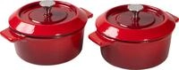 Woll Iron Mini-Kasserolle mit Deckel 2er Set - Induktiv -, &Oslash; 10 cm, 5 cm hoch, 0,3l