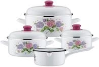 Kochtopf-Set Hortensie 7-tlg.