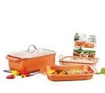 Livington Copperline WonderCooker - multifunktionaler Kochtopf &ndash; gro&szlig;er Topf,
