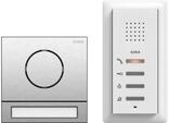 Gira EFH-Paket Audio 2406000 Edelstahl System 106 T&uuml;rsprech-Set 4010337033929