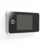 Yale Standard Digitaler T&uuml;rspion 500 - Live-Ansicht - Hochwertige Kamera - Silber