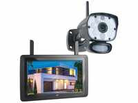 ELRO CZ60RIPS Color Night Vision 1080P HD Überwachungs-Kamera Set mit 9”