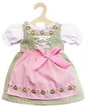 Heless 1111 - Fesches Dirndl, f&uuml;r Puppen, 1 von 2 Designs (zuf&auml;llige Auswahl),