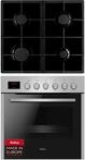 Amica Einbauherd Set 60 cm 65 L Gaskochfeld Edelstahl EHEG 934 112 E