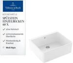 Villeroy & Boch Sp&uuml;lstein Einzelbecken 60 X K&uuml;chensp&uuml;le, Sp&uuml;le inkl.