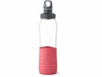 Emsa N31004 Drink2Go Glas Trinkflasche | Fassungsvermögen: 0,7 Liter 