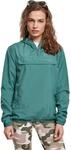 Urban Classics Damen Ladies Basic Pull Over Jacket Windjacke, paleleaf, M