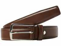 Herren Jack & Jones Legerer Echtleder Gürtel | Klassischer Leather Belt | mit