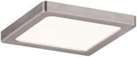 Paulmann 929.54 LED Einbaupanel Areo IP23 eckig 5W 3000K Nickel matt
