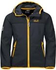 Jack Wolfskin Unisex Kinder Fourwinds Jacket Kids, Phantom, 128