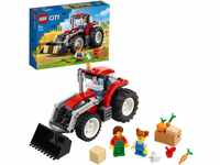 LEGO City Traktor Spielzeug, Bauernhof Set mit Minifiguren und Tierfiguren,...