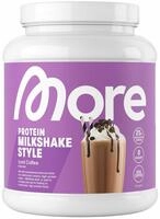 MORE Protein Milkshake, Eiskaffee, 600 g | Mix aus Whey Konzentrat und Casein, ideal