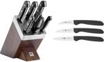 ZWILLING Selbstsch&auml;rfender Messerblock, 7-tlg, Holzblock, Messer und Schere aus
