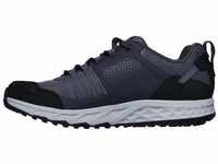 Skechers Herren Escape Plan Sneaker, Grey Charcoal Blue Ccbl, 45 EU