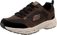 Skechers Herren Oak Canyon Trainers, Chocolate Leather/Pu/Mesh/Black Trim, 43 EU