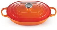 Le Creuset SignatureOblong aus Gusseisen mit Hilfsgriff, f&uuml;r alle Herdarten und