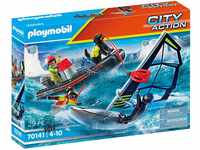 PLAYMOBIL City Action 70141 Water Rescue with Dog, with Floatable Inflatable...