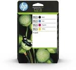 HP 953 (6ZC69AE) Original Druckerpatronen Multipack (1xBlau, 1xRot, 1xGelb,