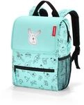 reisenthel backpack kids Kinder-Rucksack 21 x 28 x 12 cm/5 l cats and dogs mint