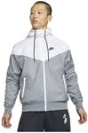 Nike Herren Sw Spe Wvn Lnd Jacke, Smoke Grey/White/Smoke Grey/Bl, XL EU