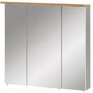 Schildmeyer Spiegelschrank Jelda Padua 148838, platingrau/Eiche Landhaus Dekor,...