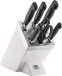 ZWILLING Vier Sterne Selbstsch&auml;rfender Messerblock, Made in Germany