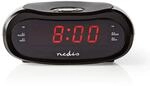 NEDIS Digital-Wecker-Radio - LED-Anzeige - Zeitprojektion - AM/FM -...