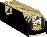 SHEBA Schale Nassfutter f&uuml;r Katzen Classics in Pastete mit Gefl&uuml;gel Cocktail 2 x 11