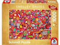 Schmidt Spiele 59699 Shelley Davies, Vintage Spielzeug, 1.000 Teile Puzzle