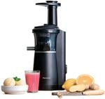 Panasonic Slow Juicer MJ-L501KXE, elektrischer Obst- und Gem&uuml;se-Entsafter, 150...
