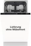 Gorenje GV561D10 Geschirrsp&uuml;ler/Einbauger&auml;t FRONT NICHT ENTHALTEN/44,8 breite/11