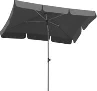 Schneider Sonnenschirm Locarno, anthrazit, 180 x 120 cm rechteckig, Gestell Stahl,