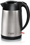 Bosch kabelloser Wasserkocher DesignLine TWK3P420, Ausgie&szlig;en ohne Spritzer,