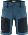 Fjallraven Keb Shorts M Shorts mit zwei Taschen, Herren, Herren, F80809, Blau