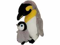 Heunec 501270 MISANIMO Pinguin mit Baby, Mehrfarbig