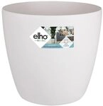 elho Brussels rund Rollen 40cm blumentopf - Weiss | &Oslash; 39 x H 36.5 cm | F&uuml;r den
