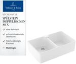 Villeroy & Boch Sp&uuml;lstein Doppelbecken 80 X K&uuml;chensp&uuml;le, Sp&uuml;le inkl.