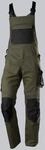 BP 1979-570-7332 Latzhose mit Kniepolstertaschen - Stretch-Hosentr&auml;ger -