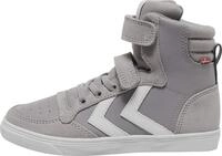 Hummel Unisex Kinder Slimmer Stadil High Jr Hohe Sneaker, Alloy 204 494 1100, 35 EU