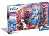 Clementoni 20161 Brilliant Puzzle Disney Frozen 2 – Puzzle 104 Teile ab 6...