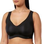 Sloggi Damen Bustier Zero Feel Bralette,Schwarz (Black (04)),L