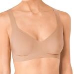 Sloggi Damen Bustier Zero Feel Bralette,Beige (Cognac (Sh)),XS