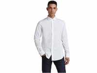 G-STAR RAW Herren Dressed Super Slim Shirt, Weiß (white D17026-C271-110), M